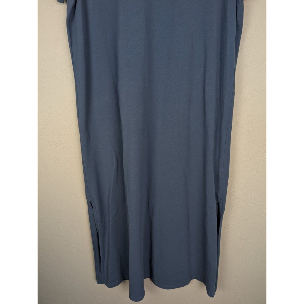 Eileen Fisher Organic Cotton T Shirt Dress - Picture 4 of 7
